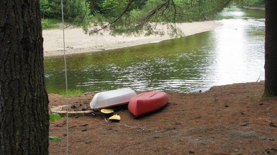 Camping at Medcalf Acres Riverfront Campground