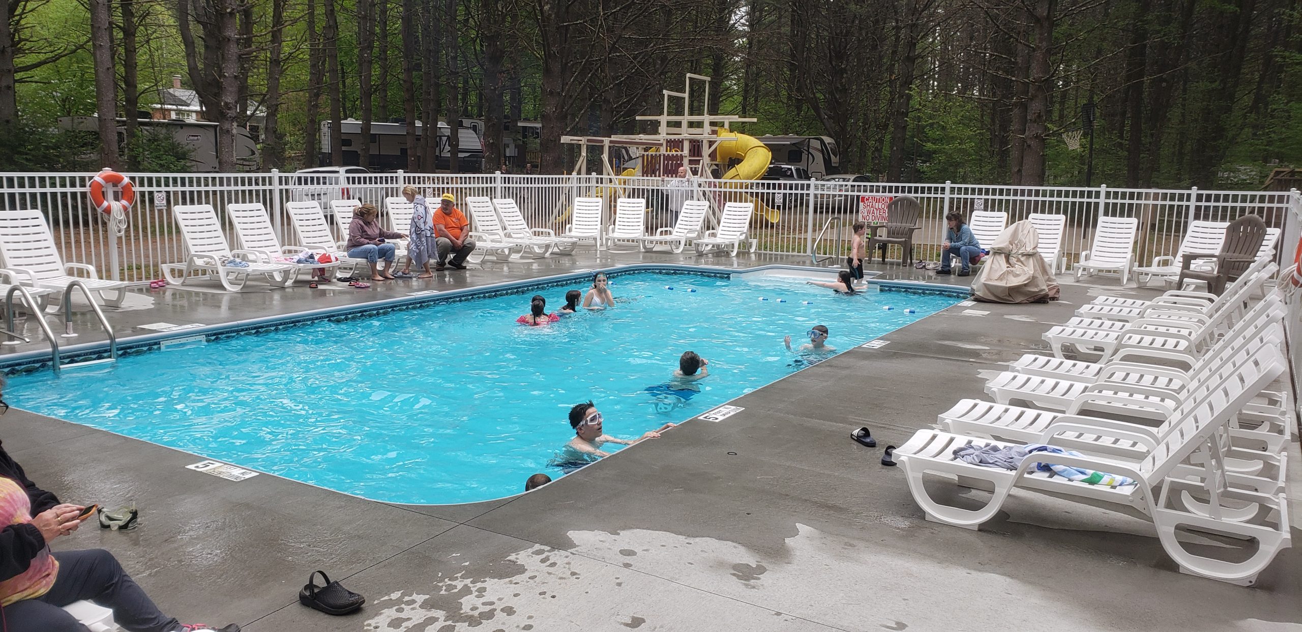 Heated Inground Swimming Pool, camping, campground